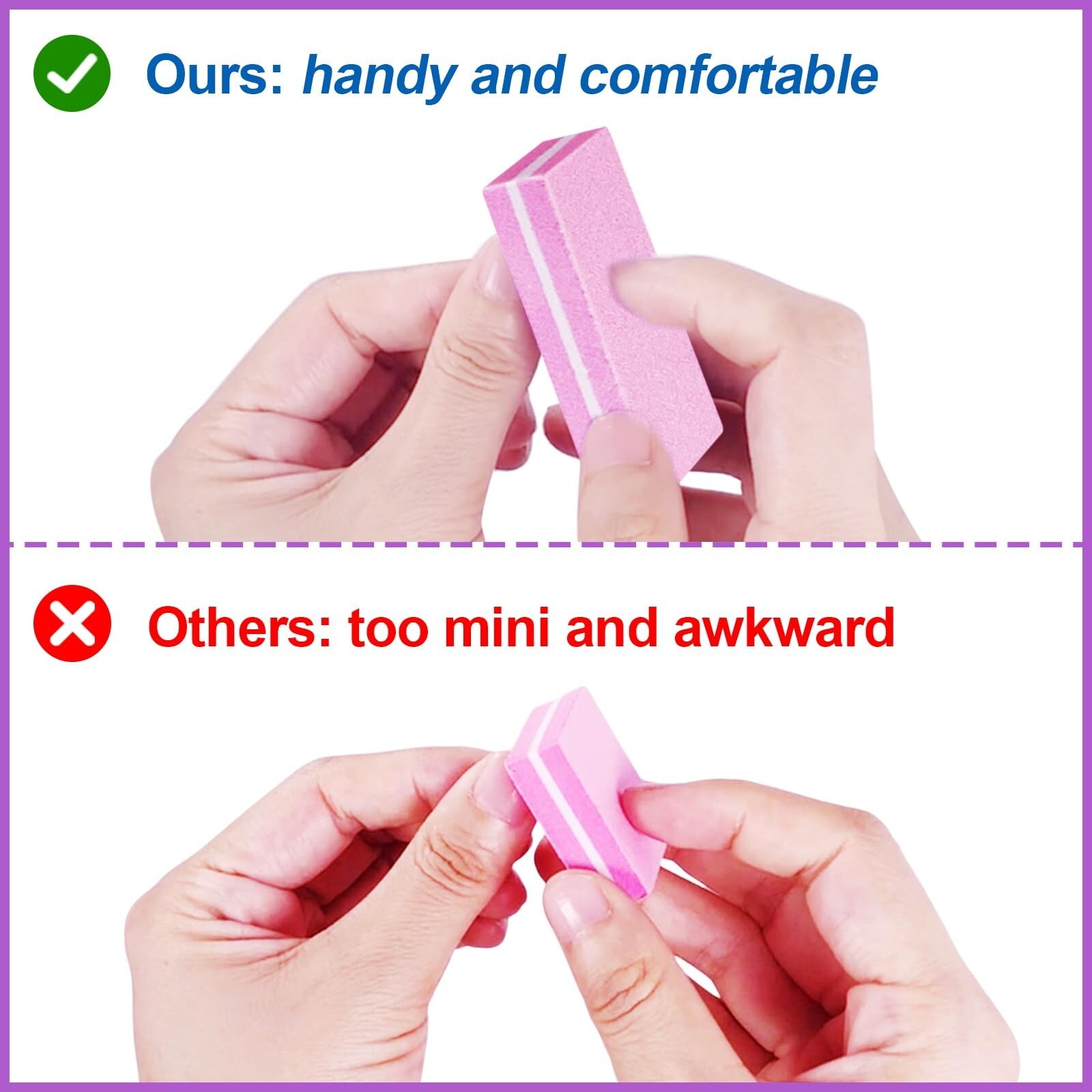 Nail Buffers (30 Pcs), Buffer Block Nail File for Acrylic and Natural Nails, …
