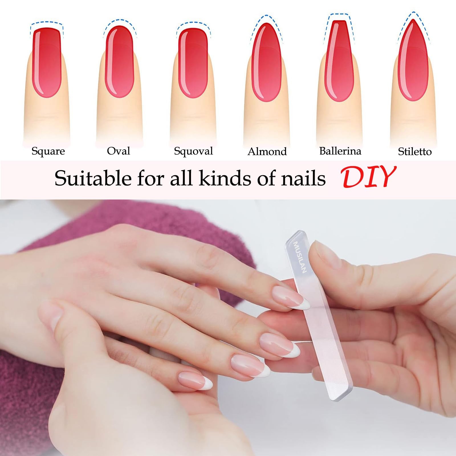 Nail Glue for Press On Nails, Professional Nail Tip Glue, Super Strong Nail G…