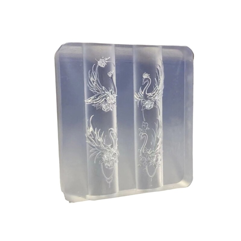 Embossed Nail Stamping Molds for Intricate Patterns and Nail Art Enthusiasts