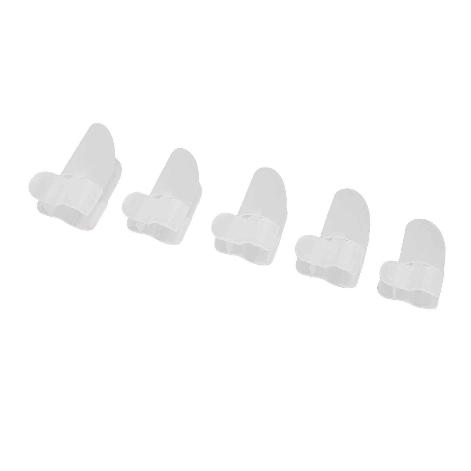 10 Nail Polish Protector Multi Sizes DIY Manicure Covers Easy To Use