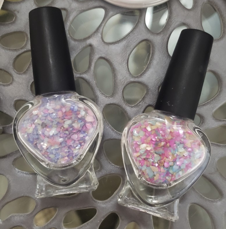 Nail Art Lot – Charms Gems Glitter Powder Caviar Beads Set Crafts