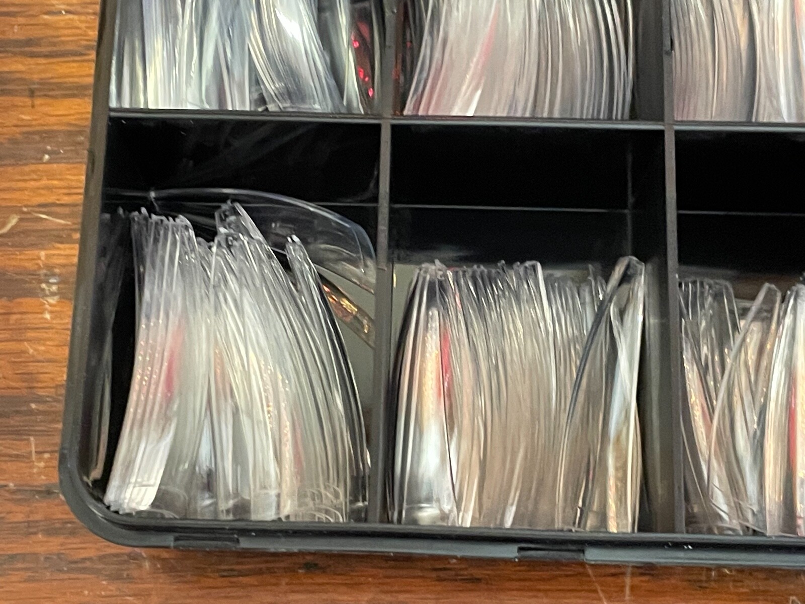 7 Boxes of Wellquinn Clear Coffin C Curve False Nails (X003XRUVYD)