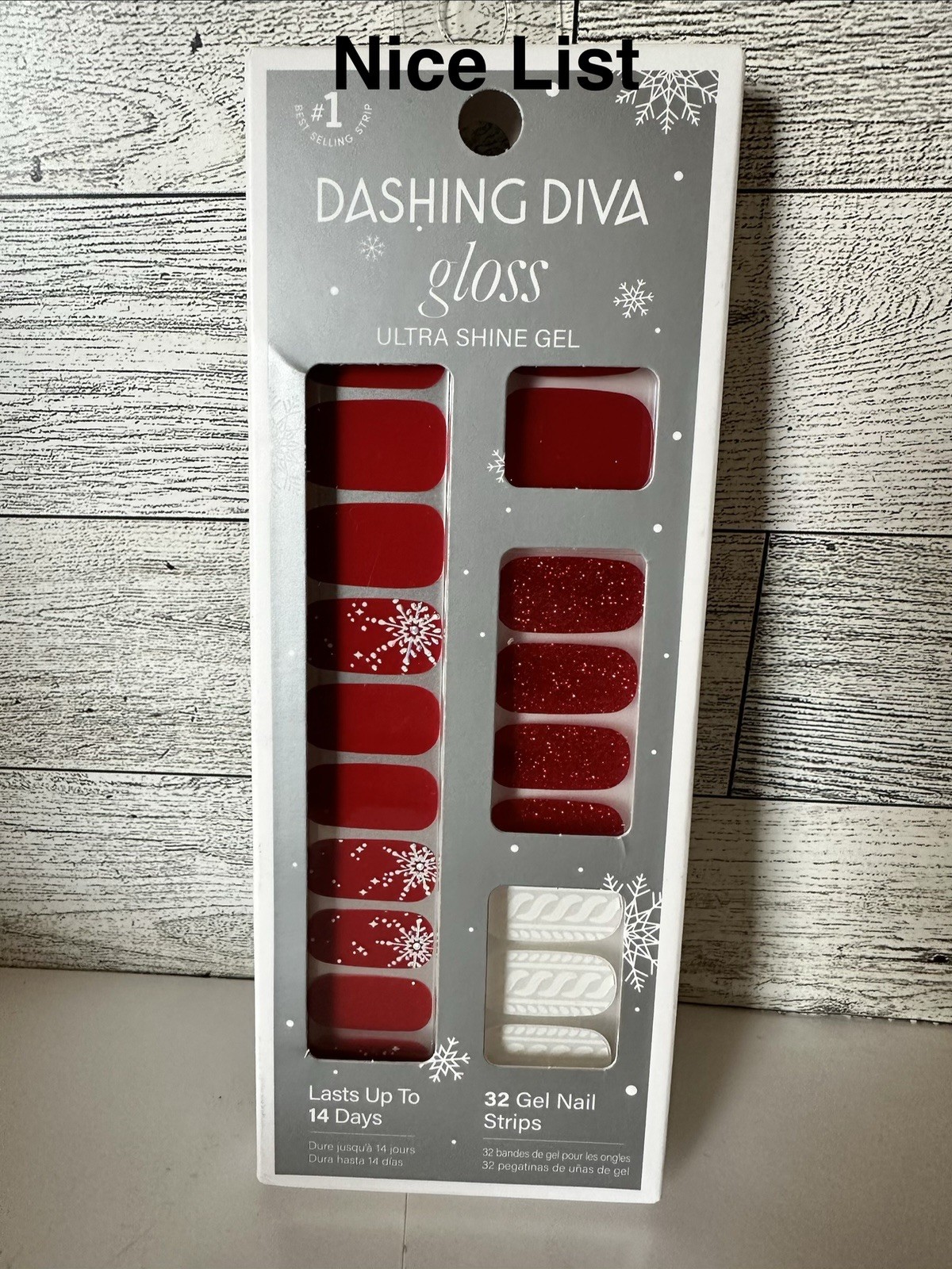 Dashing Diva Gloss Gel Palette Nail Strips Christmas Holiday Sealed YOU CHOOSE