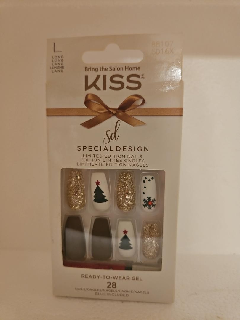 Kiss Sol Holiday Ready-to-Wear Gel Artificial Nails Your Choice