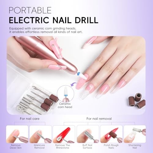 Acrylic Nail Kit for Beginners – 11 Colors Powder, UV Light, Gel Polish, Glitter