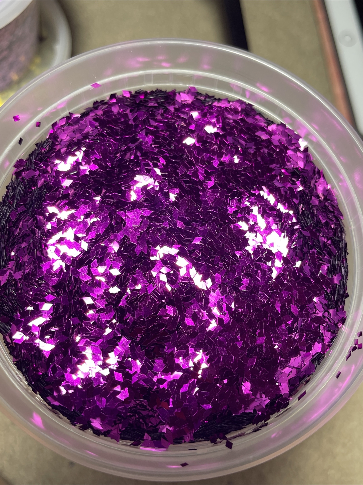 50G Solvent Resistant Metal RHOMBUS 2MM shape Glitter Nail Art Face Crafts