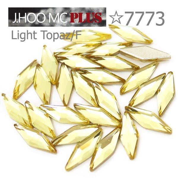 J.HOO Crystal 7773 Diamond Shape Flat Back Rhinestones 9×3mm Nail Art (10pc)