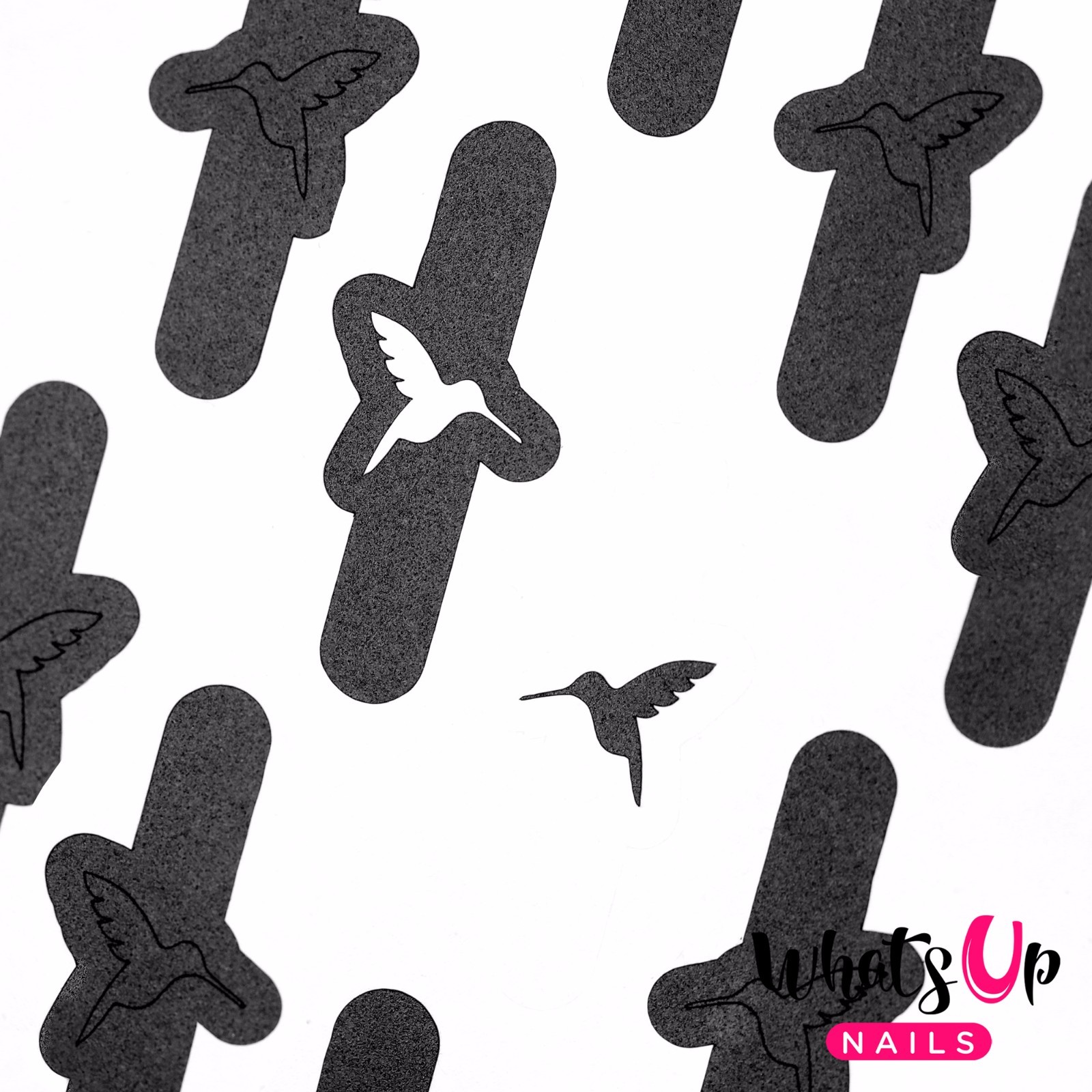 Colibri Stencils for Nails, Nail Stickers, Nail Art, Nail Vinyls