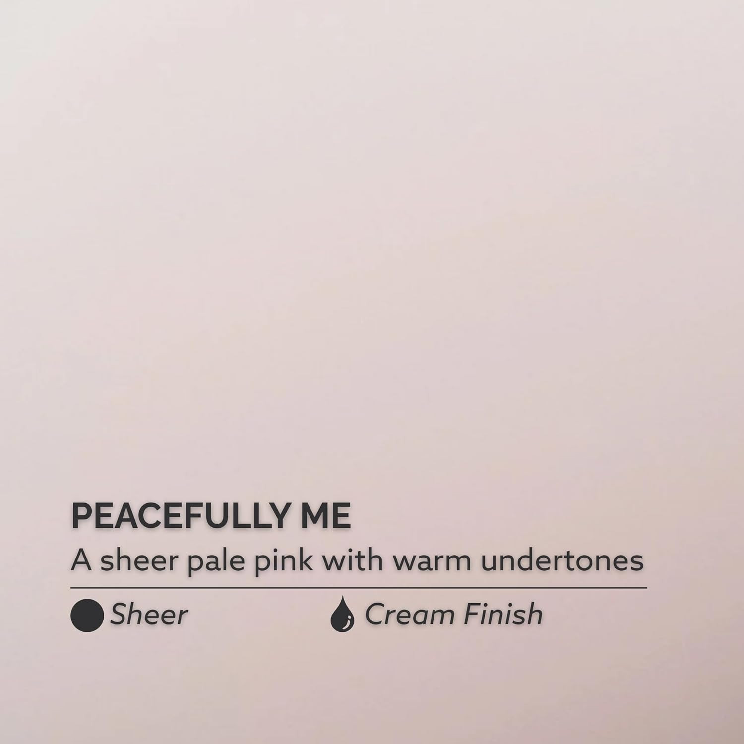 Nail Lacquer, Step 3 – Peacefully Me (0.5 Fl Oz) | a Pale Pink with Warm Underto
