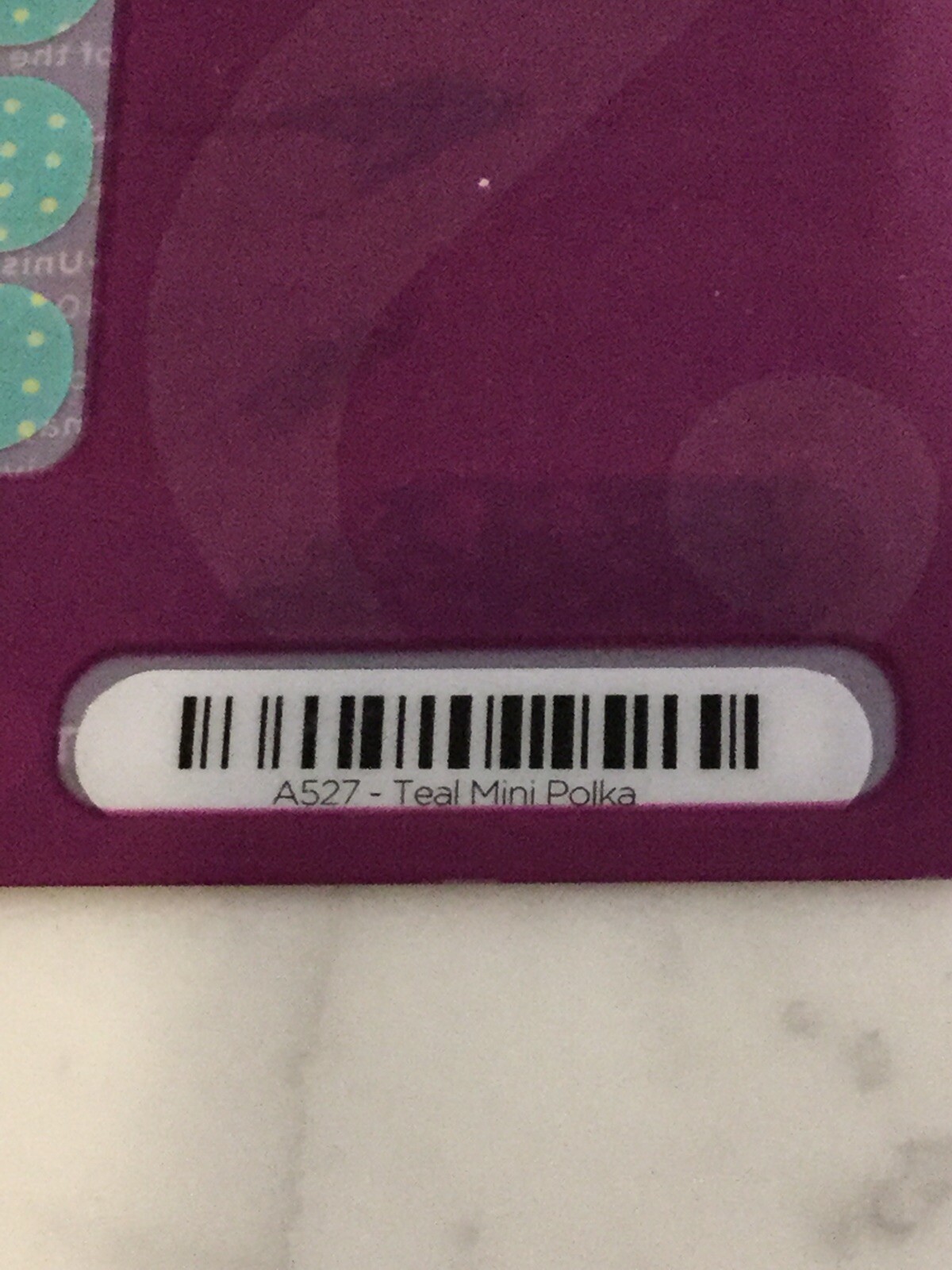 JAMBERRY Nail Wraps. Teal Mini Polka. #A527. FULL SHEET. RETIRED. NEW.