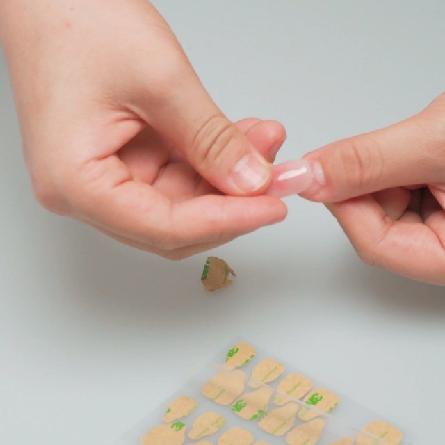 Sun&Beam Jelly Nail Tabs for Press-On Nails, 0.3mm Thin, Waterproof, 600pcs