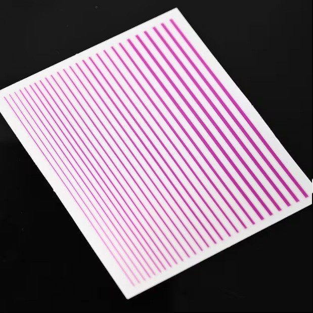 3D Stripe Line Nail Art Stickers: DIY Adhesive Decals