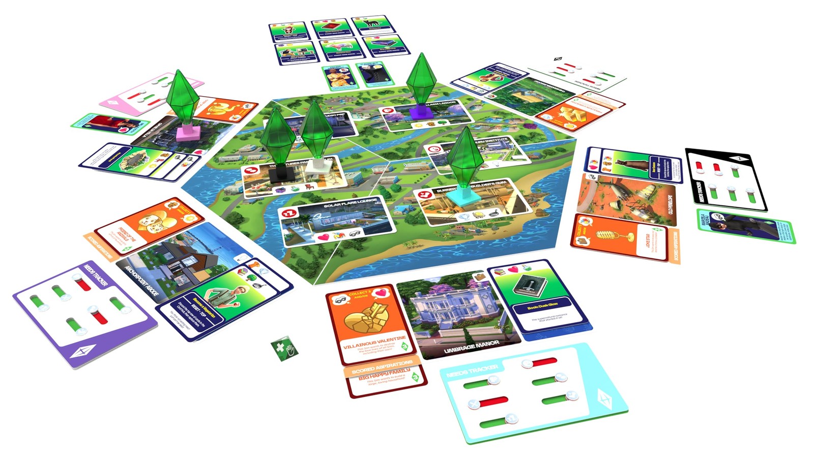 Goliath The Sims Board Game | Family 6.35cm x 20.32cm x 26.67cm, Multicolor