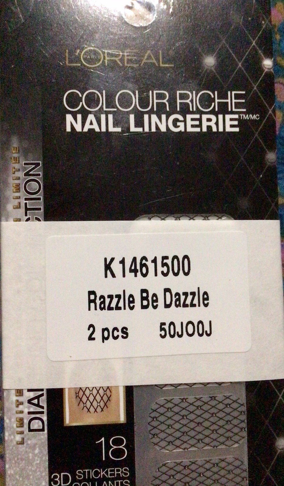 L’Oreal – Colour Riche Nail Lingerie – 702 Razzle Be Dazzle (2) Pack