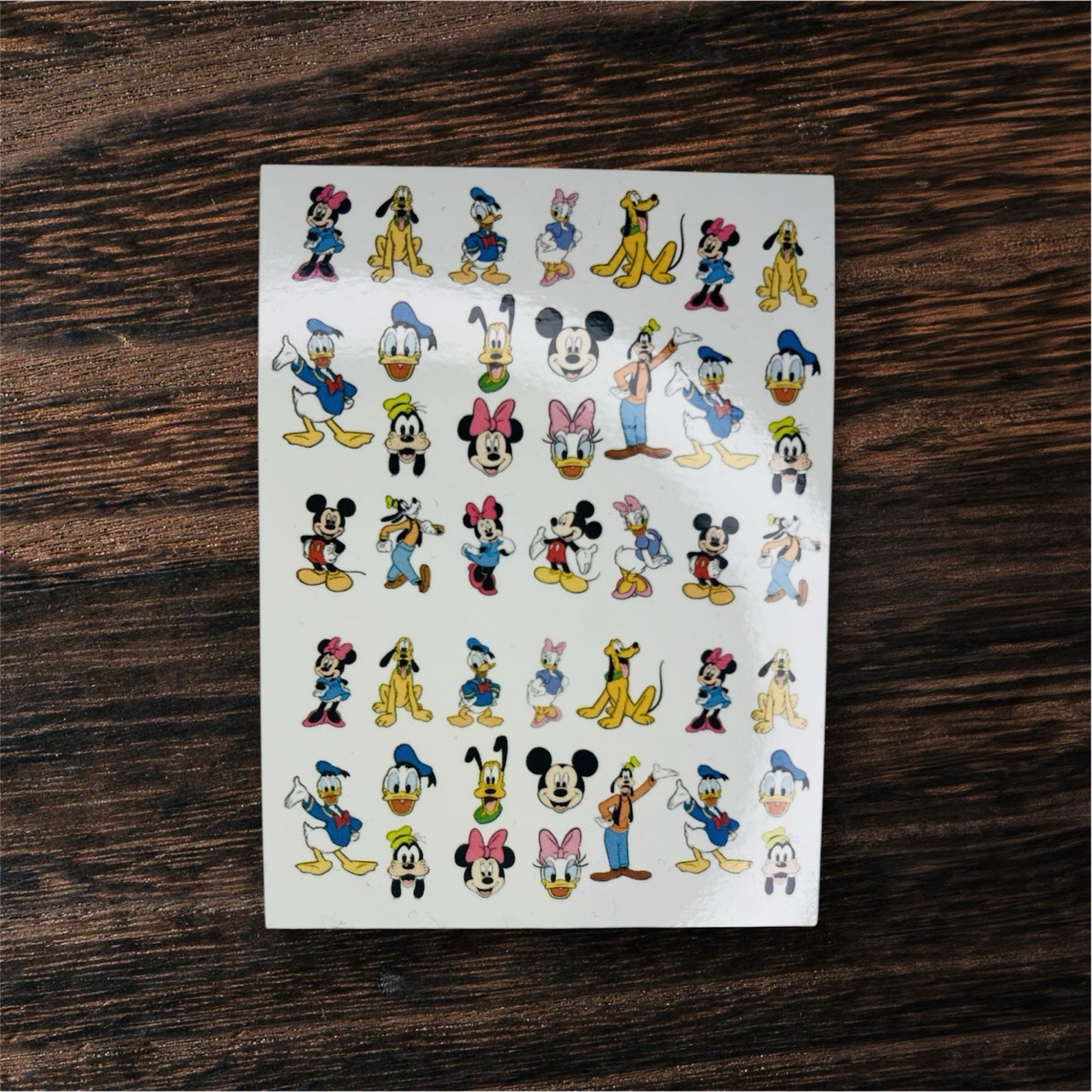 Nail Decals Disney Mickey Mouse Waterslide Nail Decals