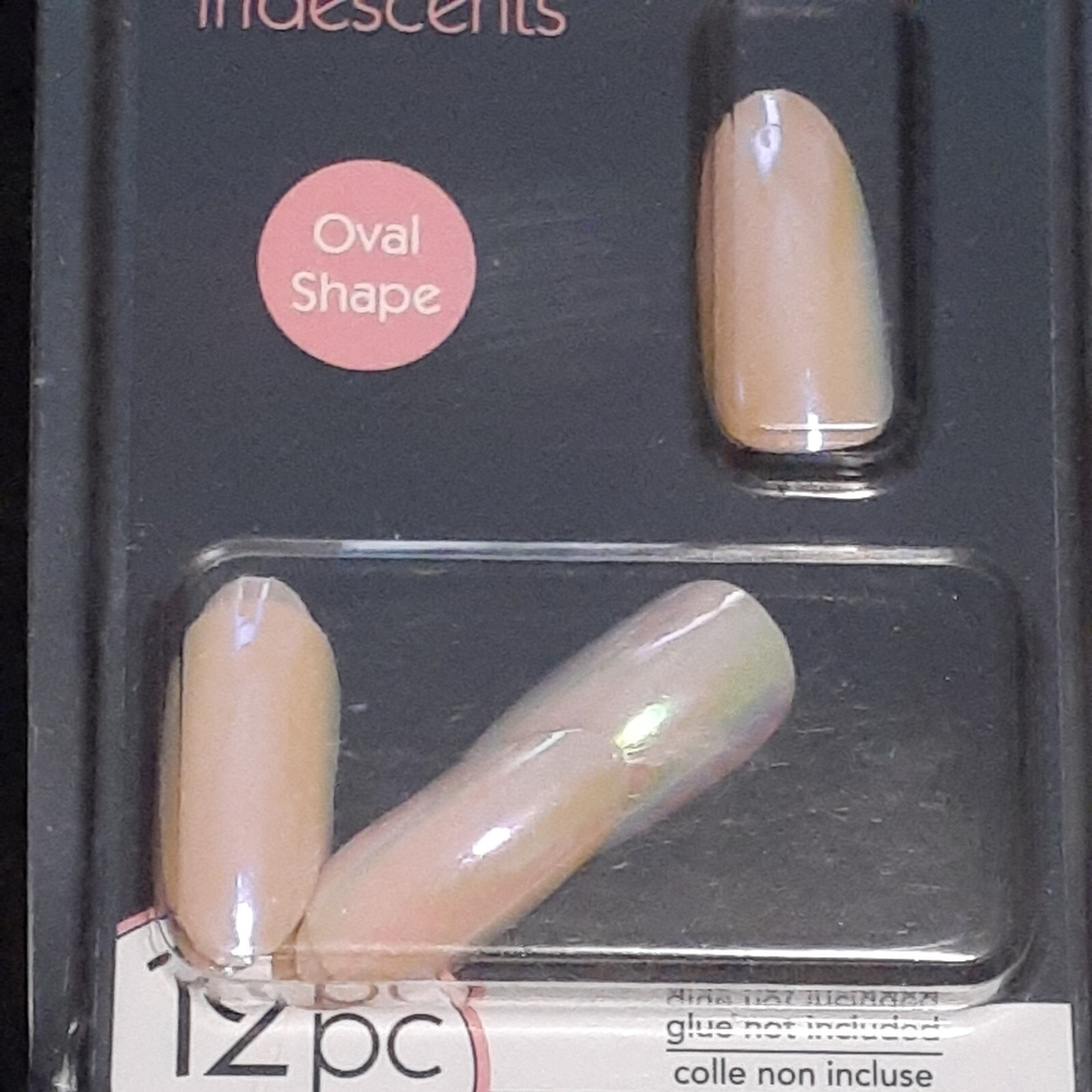 b•color Iridescent Fashion Press-On Nails 12 pc. New