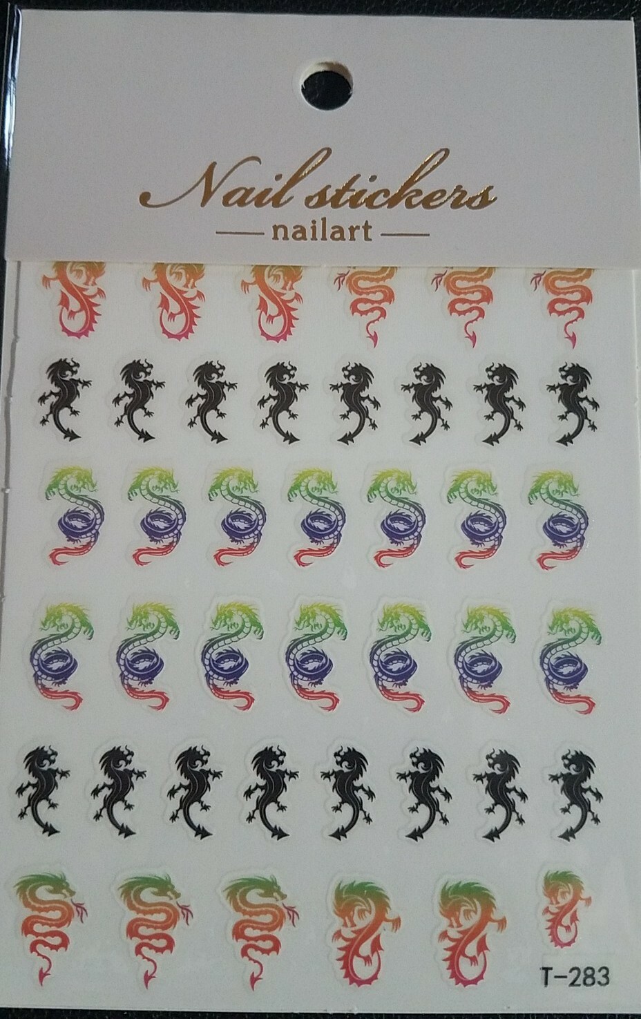 Dragon Nail Art Stickers
