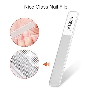 Nail Clippers with Glass Nail File, Ultra Nail Clipper Set,