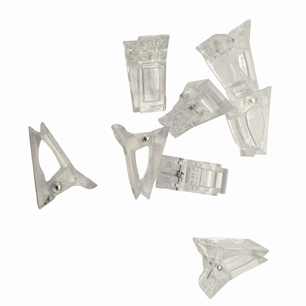 Nail Tips Clip Extension Clamp Clips Quick Building Poly Builder Gel 10PCS/Set