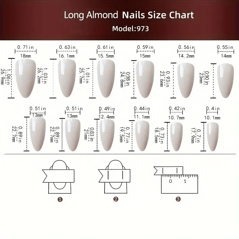 48 Pcs of Pink and White Painted Abstract Pattern Fake Nails – Removable Nails