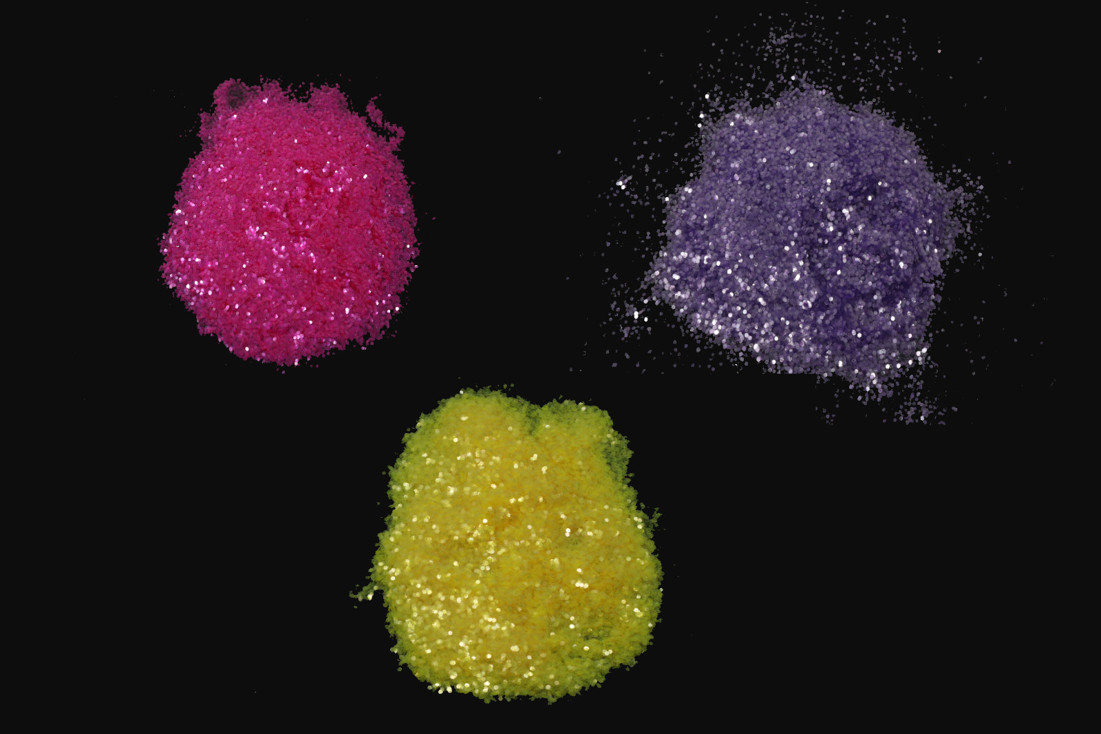 Glitter Fluorescent Half Transparent Medium 1/24″ 040″ 0.5 1 2 4 6 8 Oz Jar