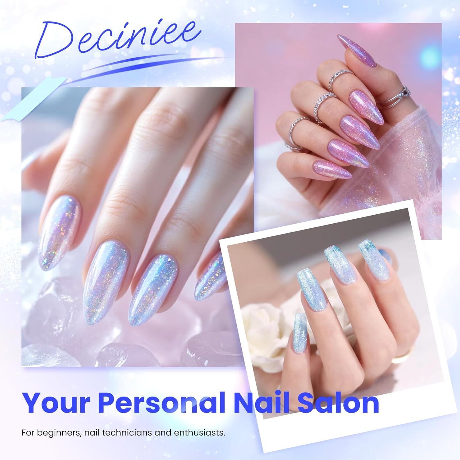 Nail Kit for Beginners with Everything: Professional Nails Kit Acrylic Set with