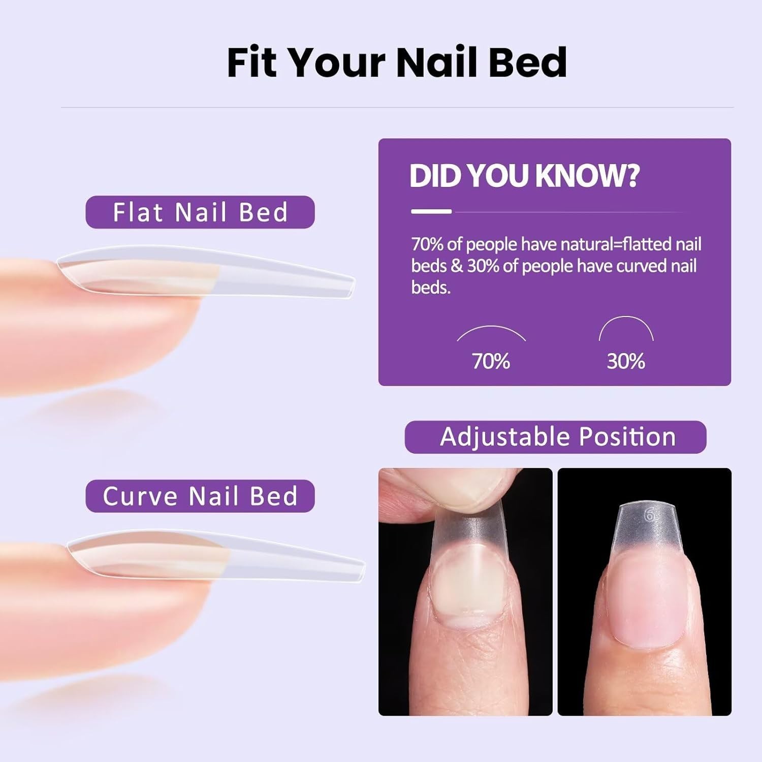 30g Solid Nail Gel for Nail Tips, Upgrade Gl ue Gel for Fake Nails Cure Neede…
