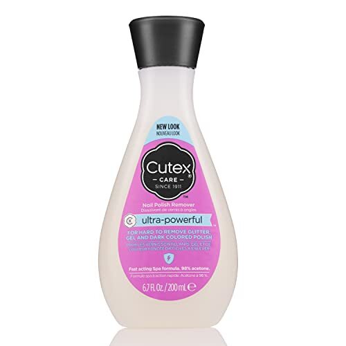 Cutex Gel Nail Polish Remover, 6.7 Fl Oz (Pack of 1), Cucumber Fragrance