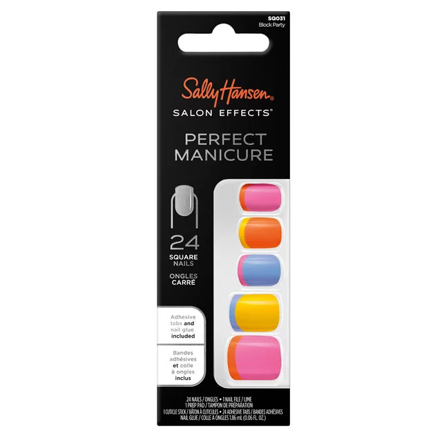Sally Hansen Salon Effects Perfect Manicure Press on Nails YOU CHOOSE (L28)