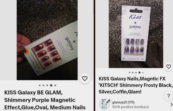 DASHING DIVA/KISS NAILS,RARE GLAZE, Toenails, Price Varies Per Item❣️Makeup+more