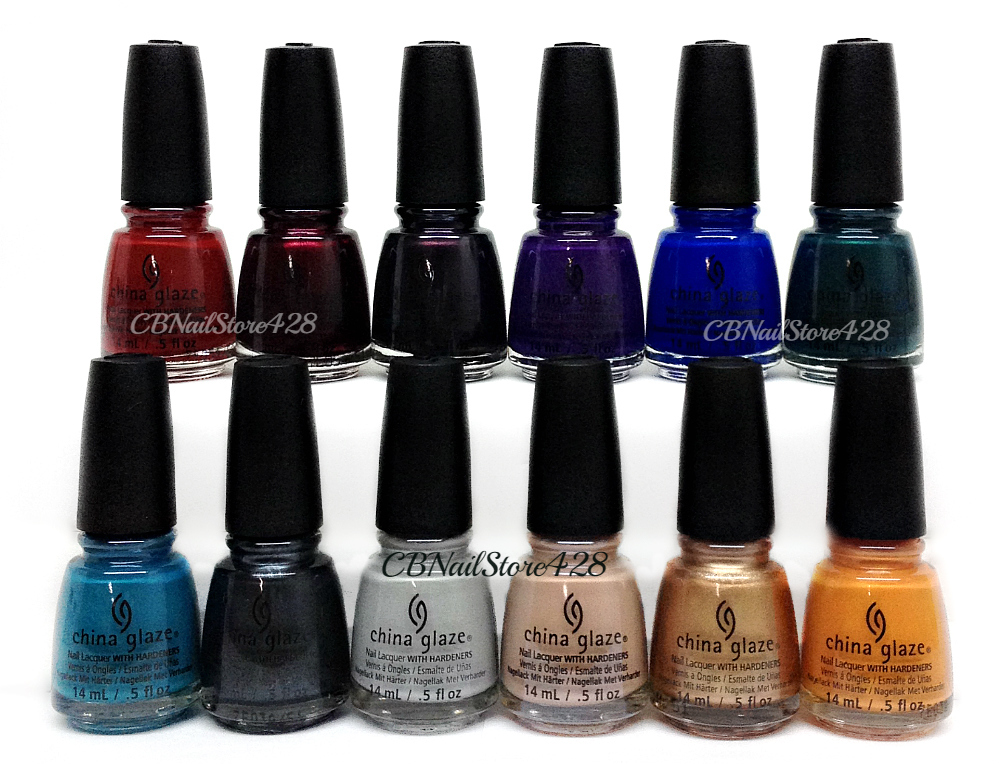 China Glaze Nail Lacquer – STREET REGAL Fall 2017 Collection – Pick Color