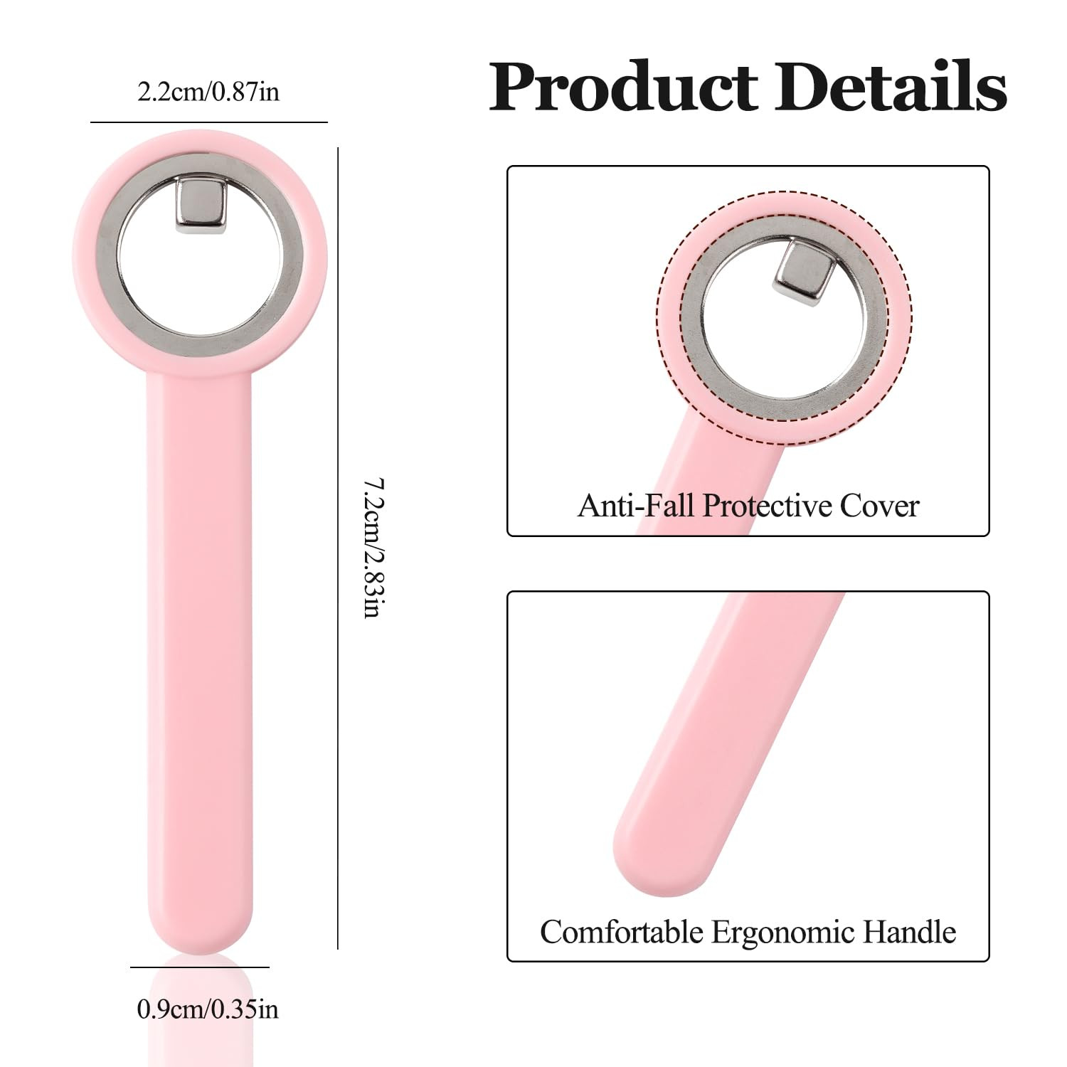 New Ring-Shaped Cat Eye Magnet for Nails, 2-In-1 Circle Nail Magnet Tool | Hollo