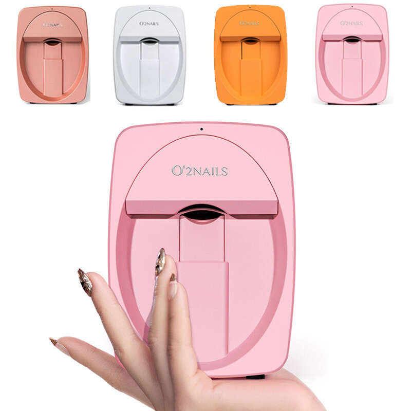 O’2NAILS Portable Nail Printer Mobile APP Nail DIY Art Printing Machine Home Use
