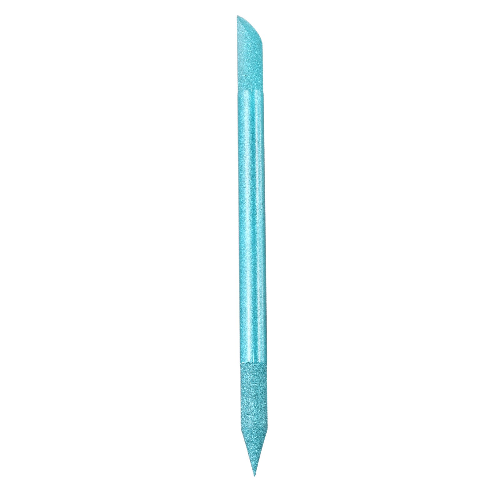Glass Cuticle Pusher Crystal Manicure Stick for Nail Care, Blue