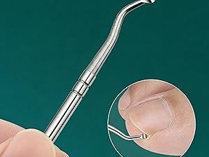 Nail Clippers Set for Seniors Thick Toenails, Ingrown 30° Slanted Eagle-Beak