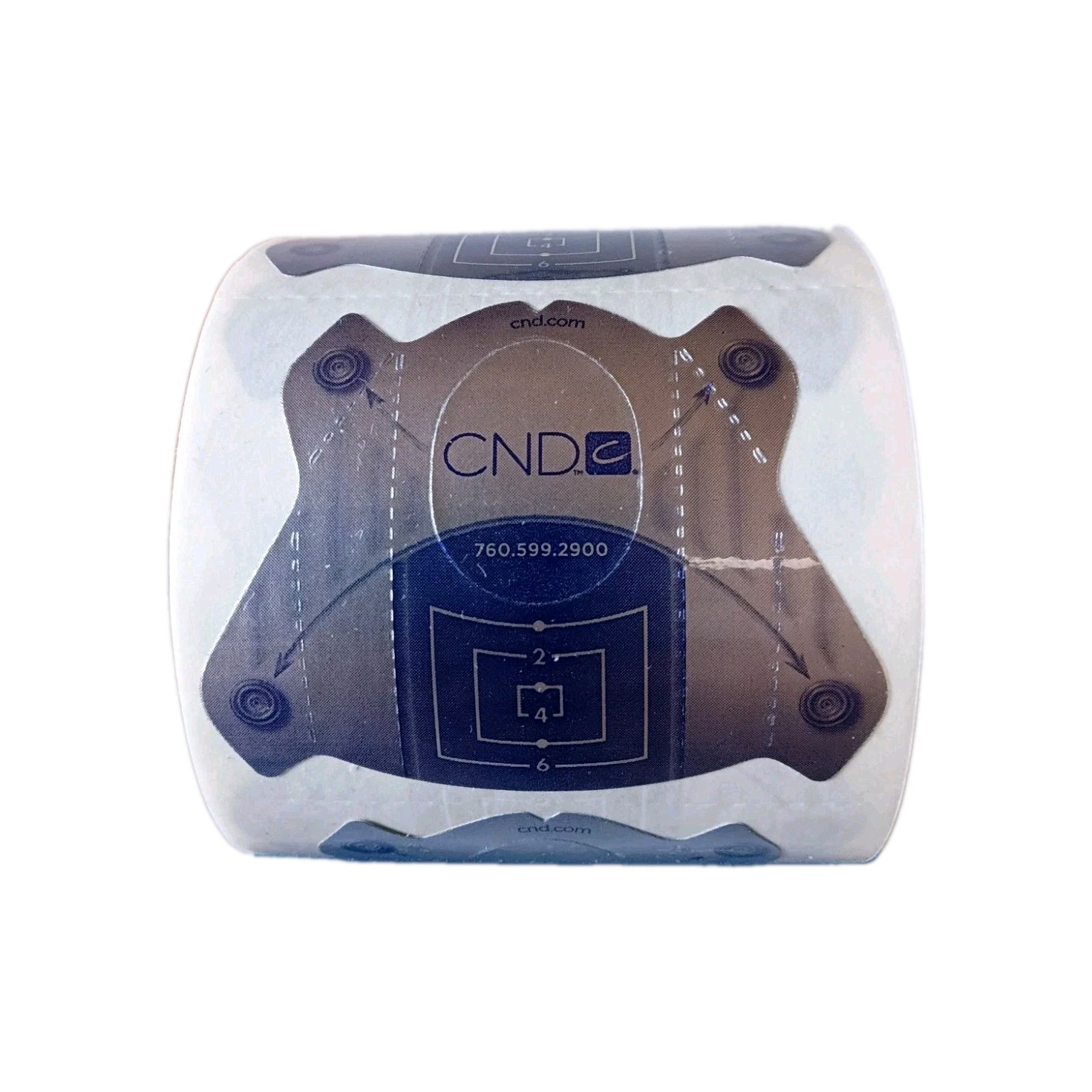 CND Performance Nail Forms 300 Count – Silver