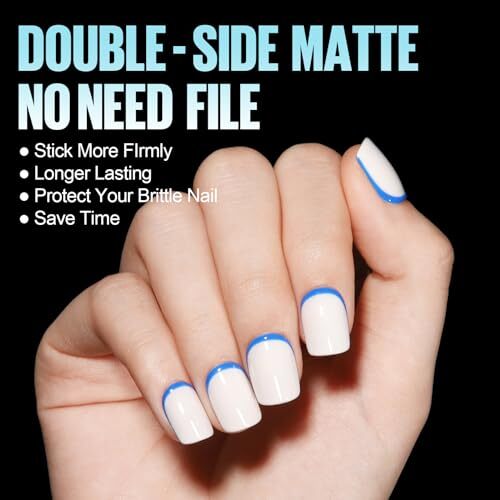 Square Nail Tips – Extra Short Nails, 360Pcs Acrylic Pre extra short square