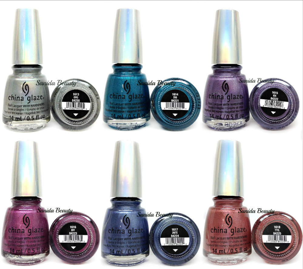 China Glaze Nail Lacquer OMG! FLASHBACK 2018 Collection – Choose Any Color