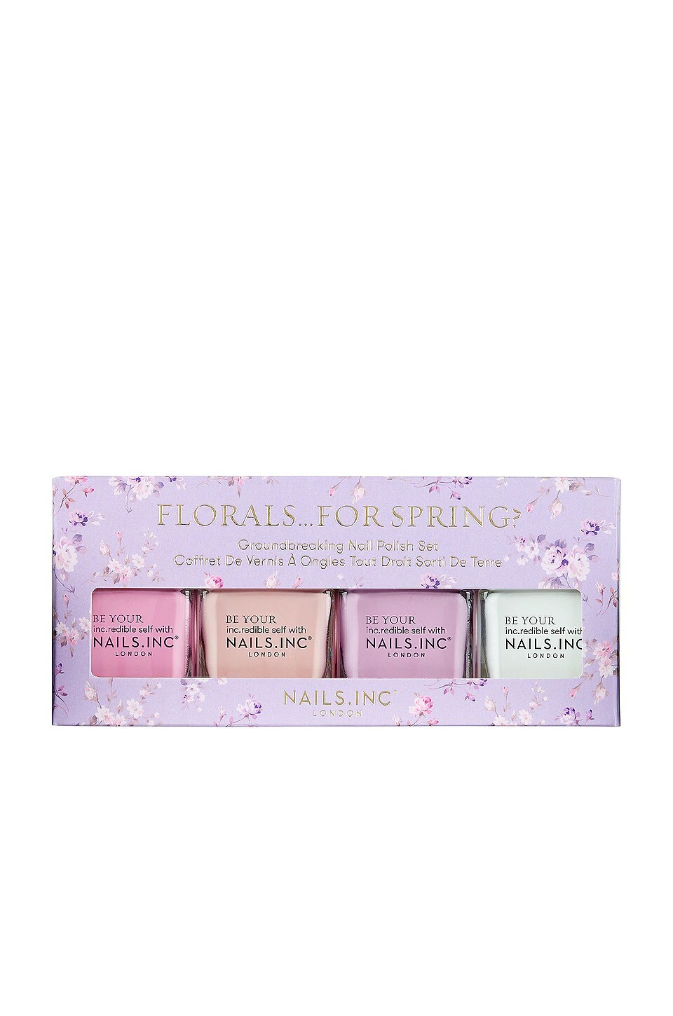 Nails Florals For Spring Quad