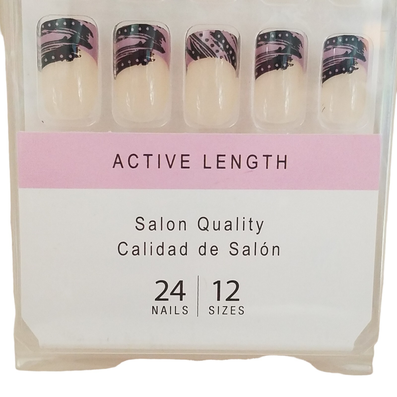 Nailene DAILY WEAR NATURALS Active Length Salon Quality 24 Nails 22126 NO GLUE