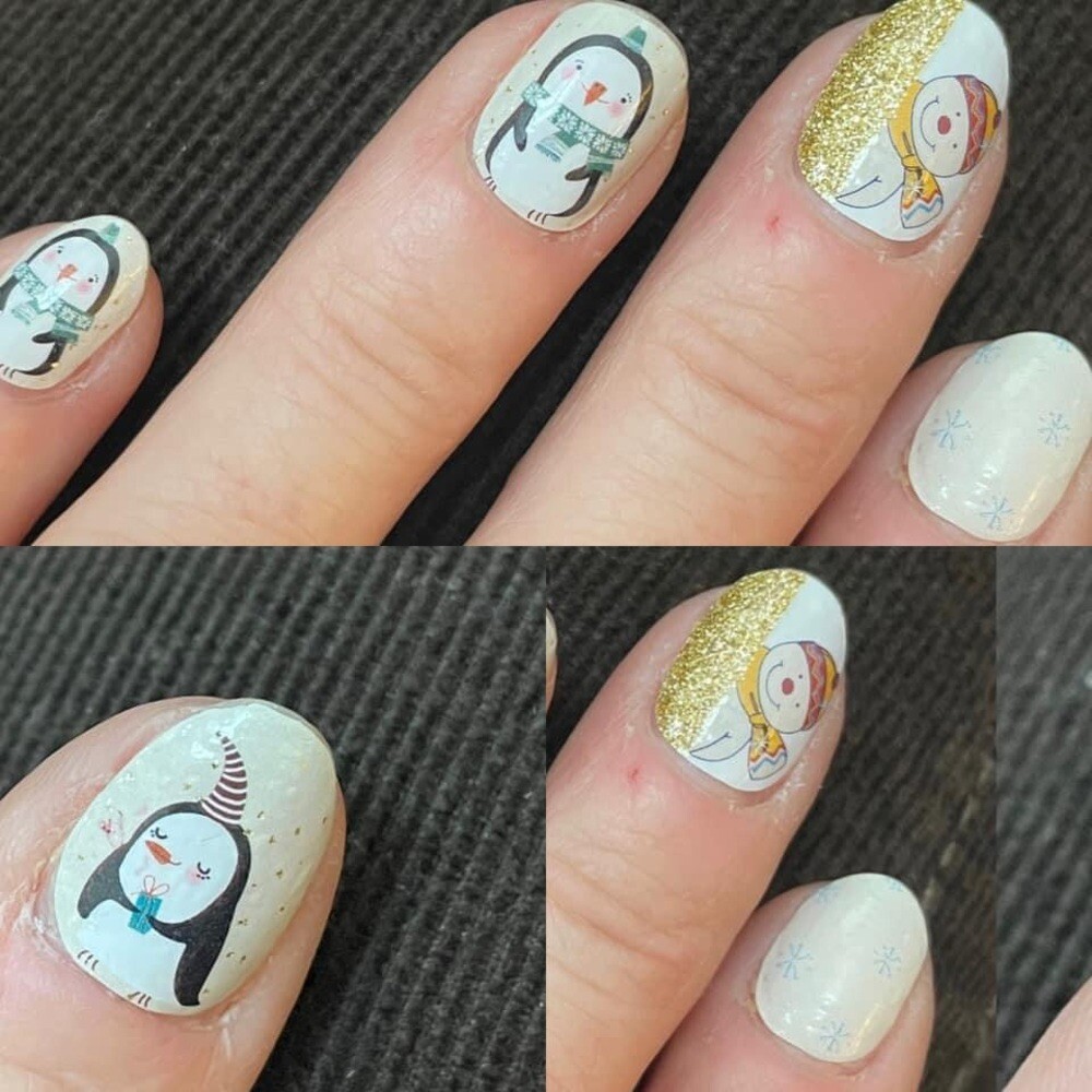 5 for $20 Nail Wrap – Mint Ice Cream