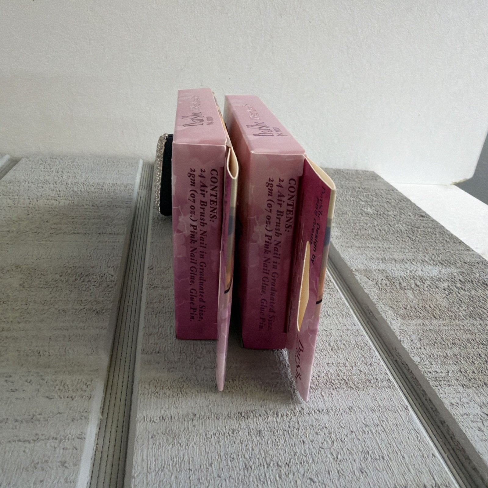 Lot Of 2 Bar She press On Nail Chips 24 Count Per Box 12 Sizes Ages 14+ New