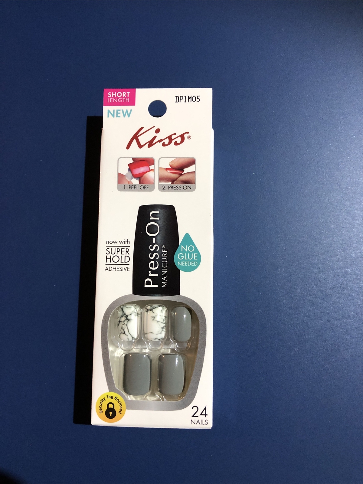 Kiss Love It Press on Nails (Gray & Marble)