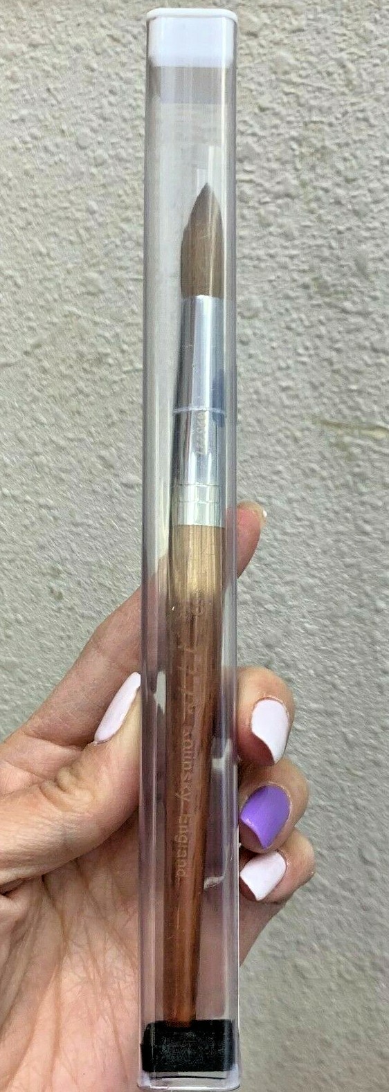 777 Kolinsky Manicure Pedicure Acrylic Nail Brush (CRIMPED) – Choose your size