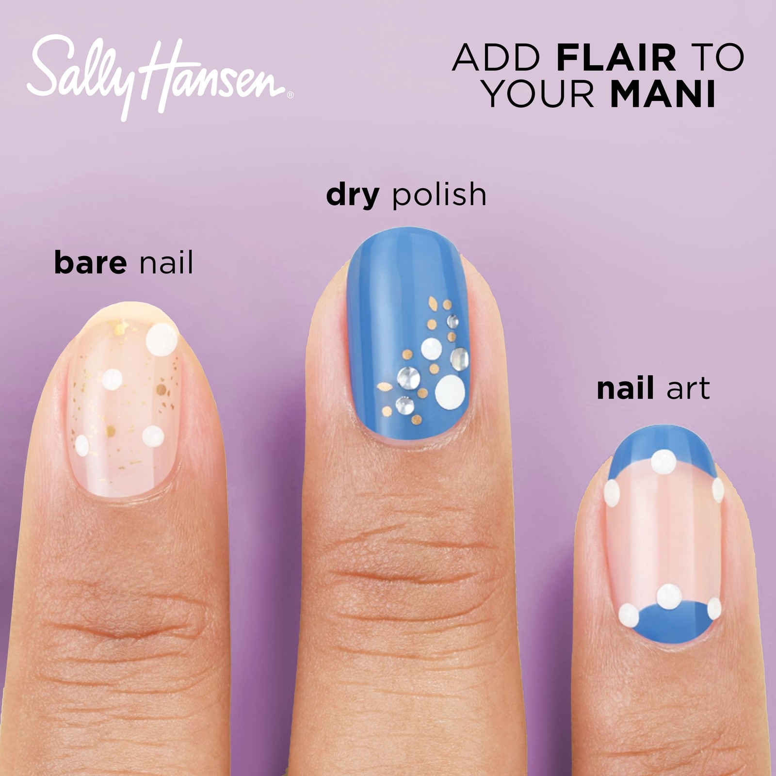 Sally Hansen Salon Effects Nail Accents | Easy to Use, No Commitment, Mix and Ma