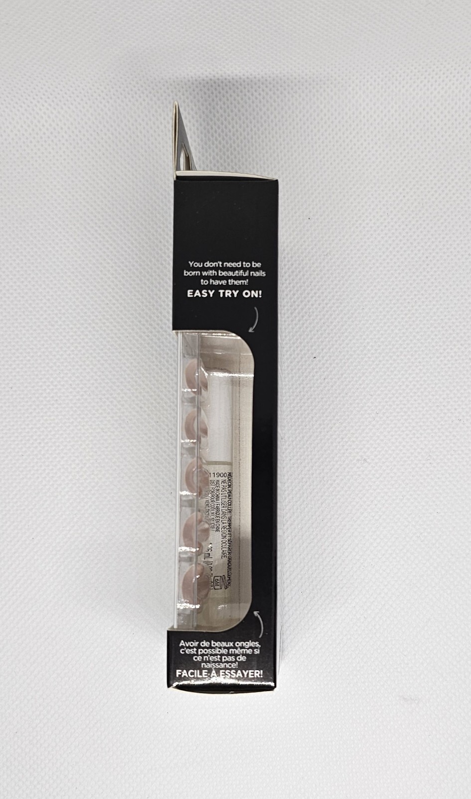 Sally Hansen Perfect Manicure Salon Effect, Meet Me in the Metal-24 Coffin Nails