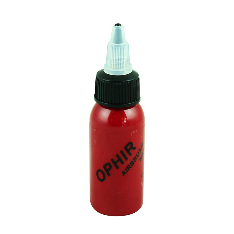 OPHIR 12 Colour Airbrush Nail Inks for Nail Stencil Art Polishing 30ML/Bottle