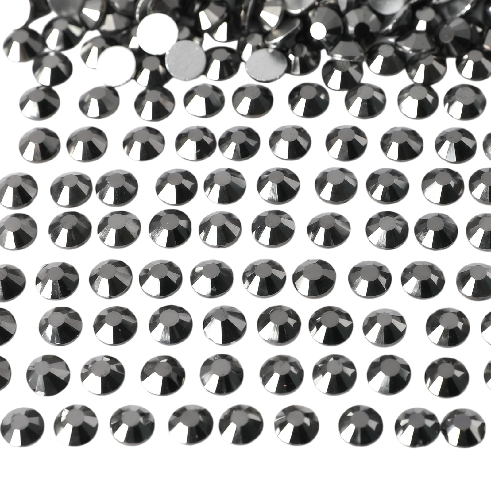 Diamonland Flatback Glass Crystal Rhinestones Rounds Gems for Bedazzling Nail…