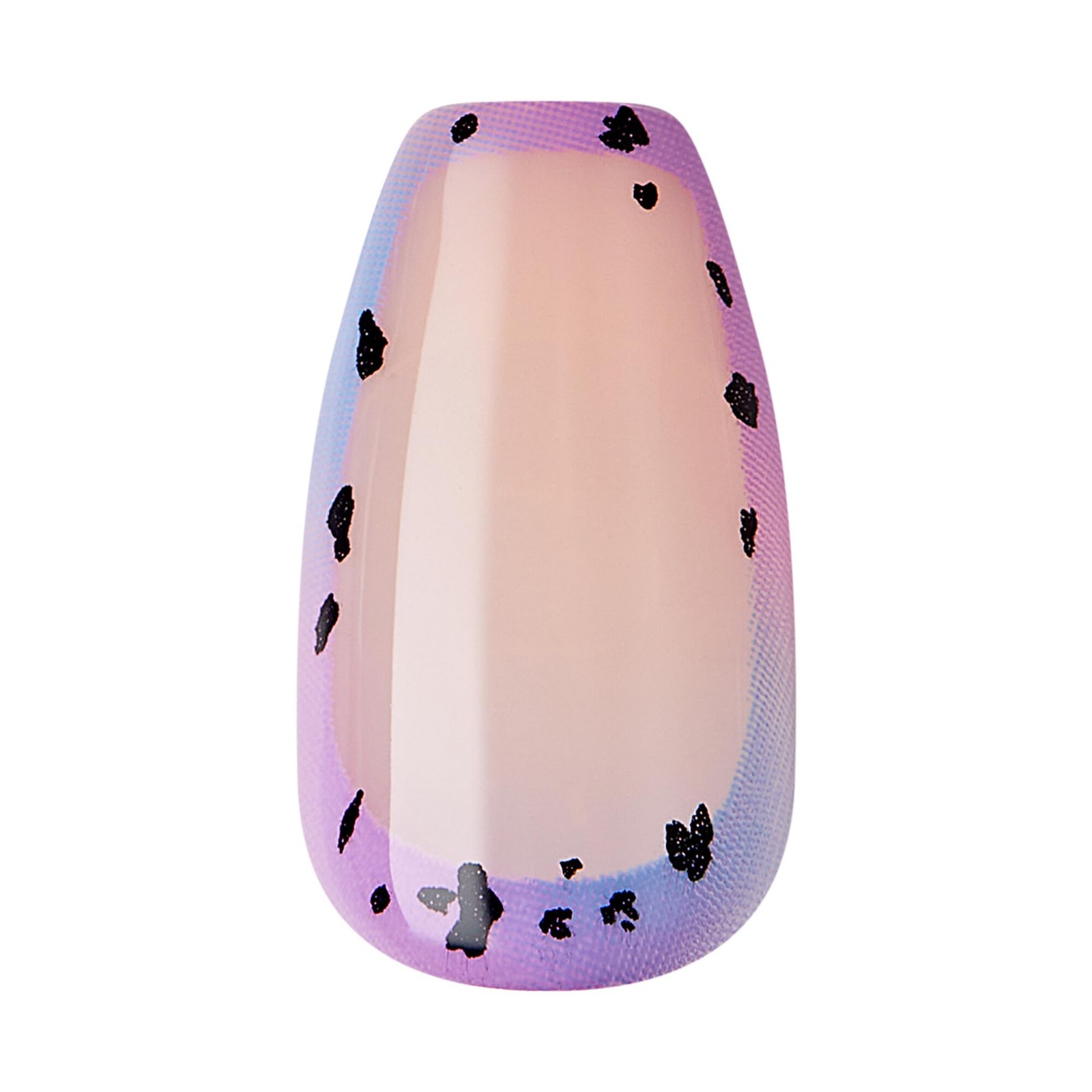 KISS imPRESS No Glue Mani 30 Pcs Press On Nails, Heart Design, Medium Size