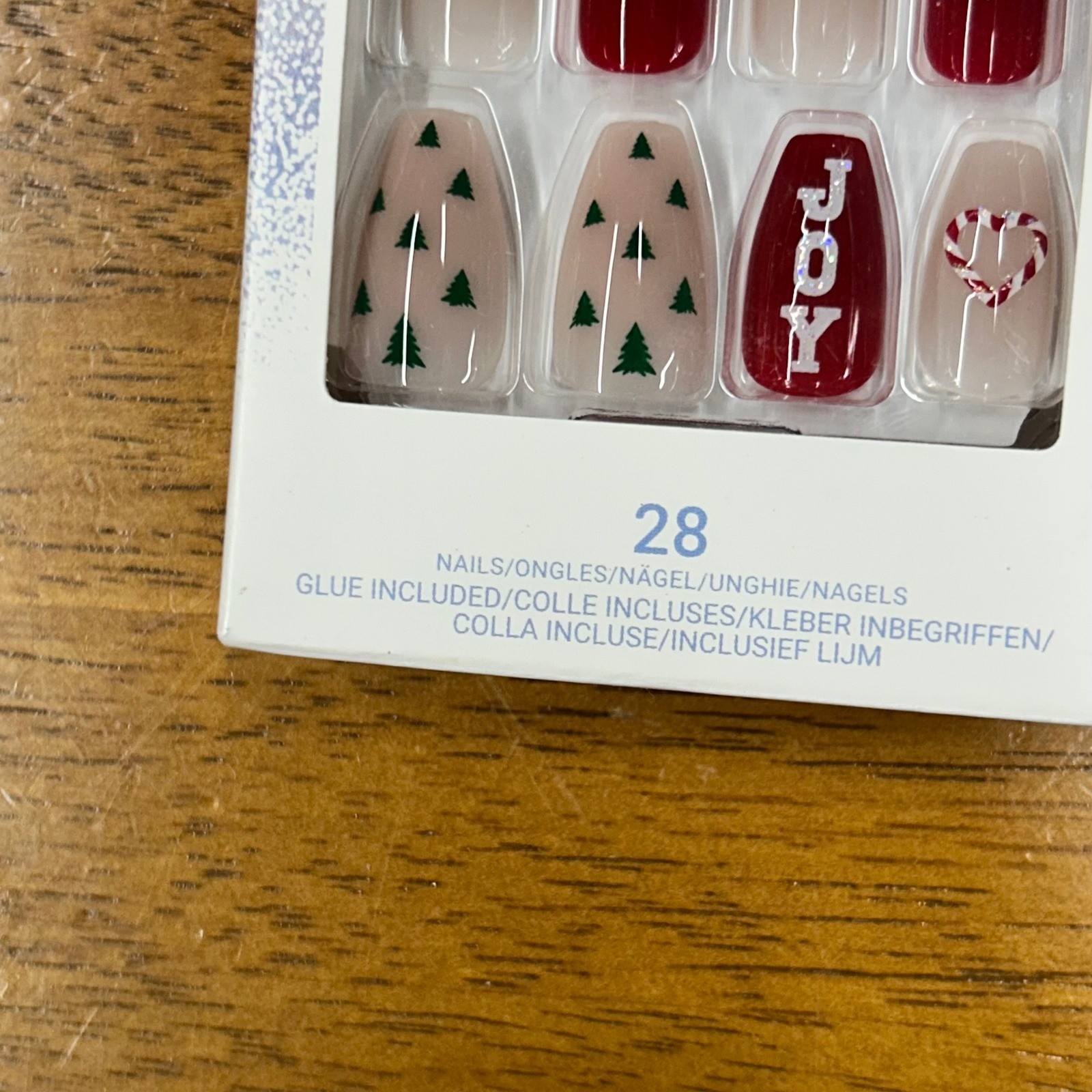 KISS imPRESS Holiday Press On Nails Bundle Christmas Red Silver Joy 3 Packs NEW